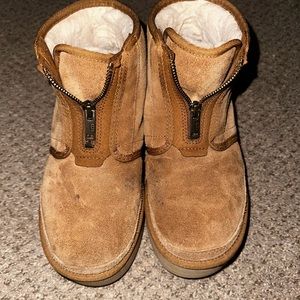 Neumel UGG platform boots- with zipper.  Size 7- gently worn